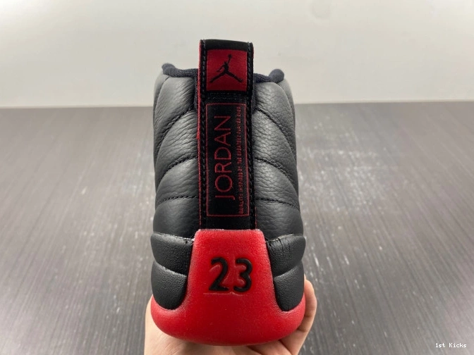 1st Kicks Shoes Game Flu Retro Jordan 12 130690-002 (2016) 0629
